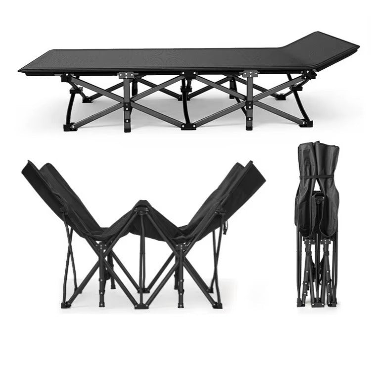 Outdoor/Indoor Single Foldable Bed JWW-031 – Portable, for Adults (Camping/Office Rest)