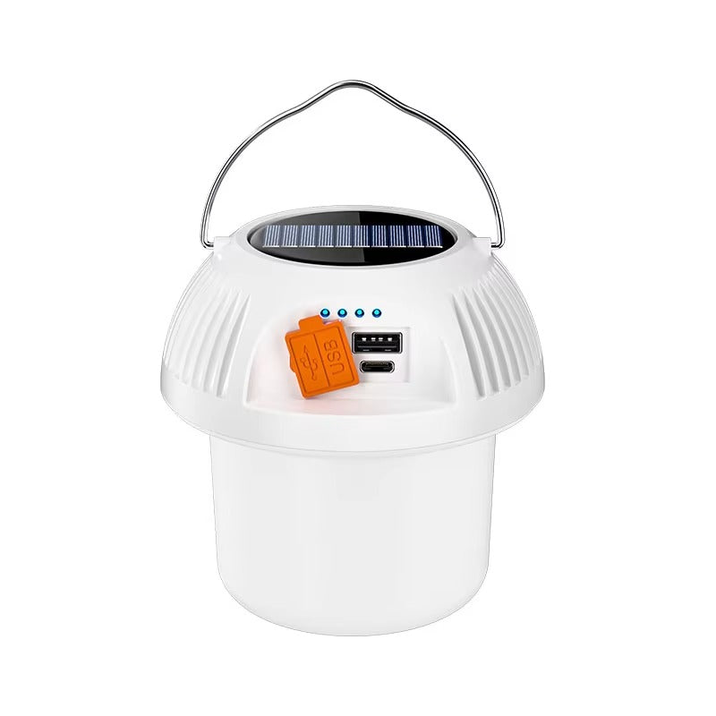 Outdoor Portable LED Camping Lantern JWD-010 – Solar Rechargeable, for Tents
