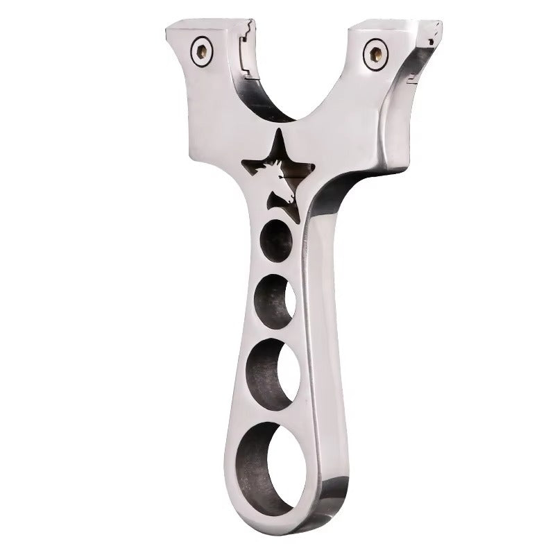Outdoor Slingshot JW-112 – Powerful Metal/Stainless Steel, for Competitive/Hunting Use