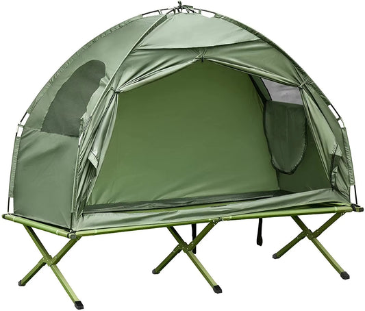 Fishing Camping Combo Set (MT-PT1 1911, OEM) – Off-Ground Tent & Cot, Sun-Rain Protection