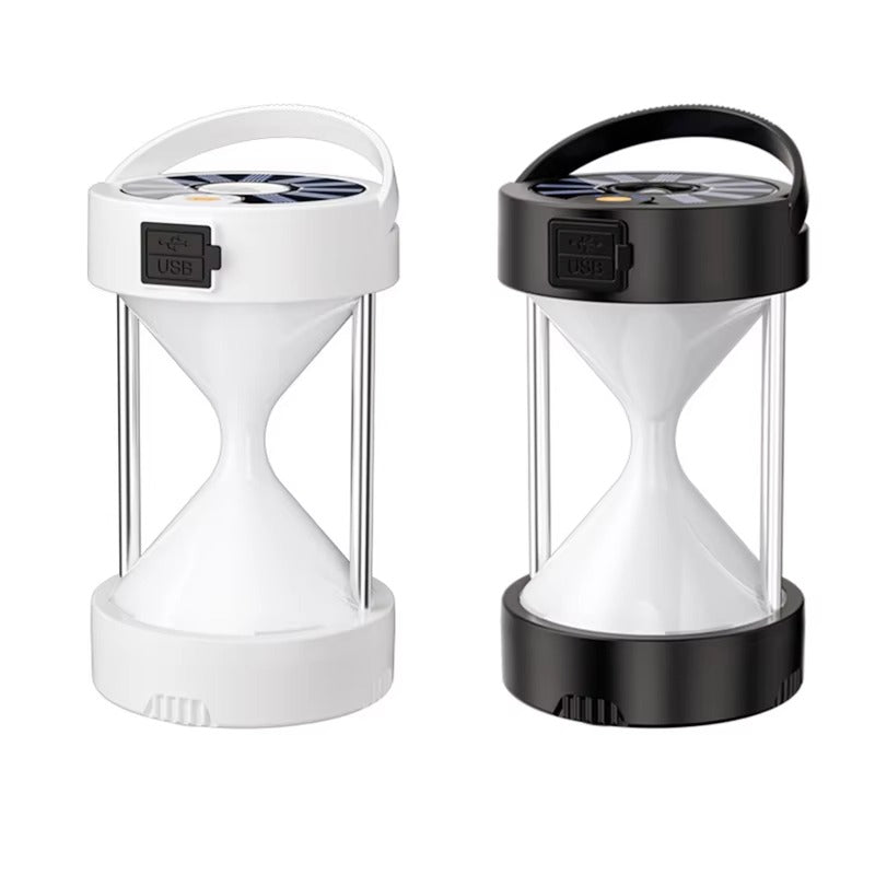 Outdoor Portable LED Camping Light JWD-009 – Type-C/Solar Rechargeable, Strong Emergency Light