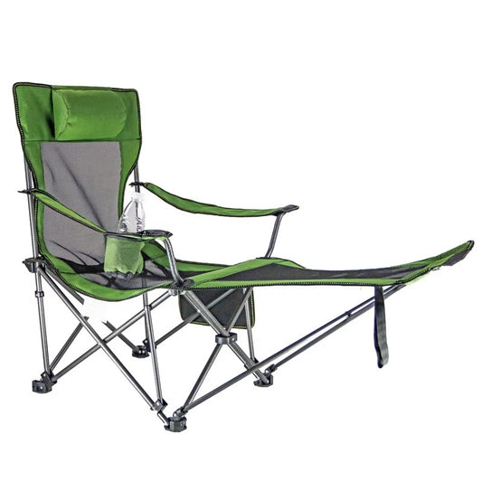 Portable Outdoor Chair JWW-019 – Metal, Foldable Sofa Bed Style, Adjustable, for Beach/Lawn/Camping