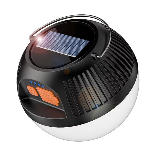 Outdoor Portable LED Light JWD-018 – Solar-powered, for Camping/Hiking/Tent (Handheld Lantern)