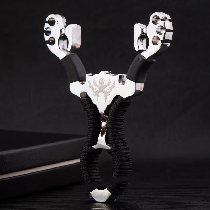 Metal Handle Slingshot JW-114 – Precise, Powerful, for Outdoor Hunting/Fishing.