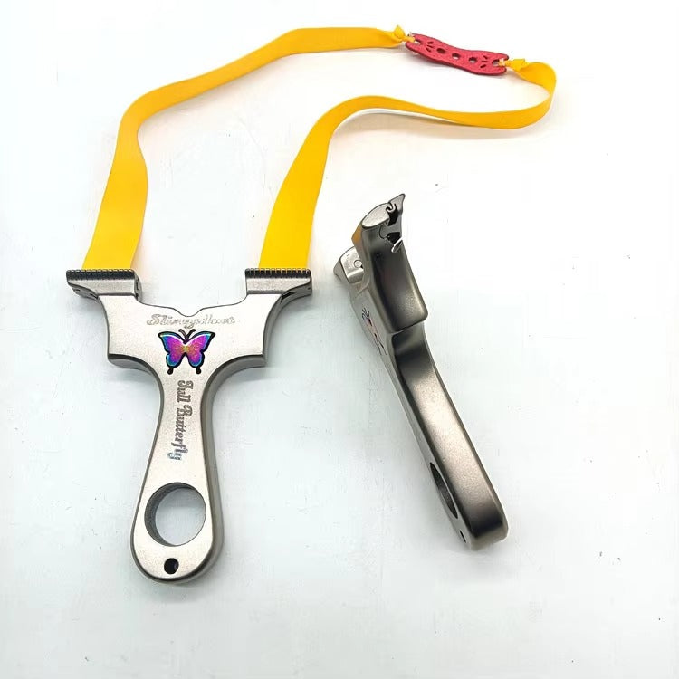 Professional Stainless Steel Hunting Slingshot JW-220 – Outdoor, Portable, Powerful, for Adults