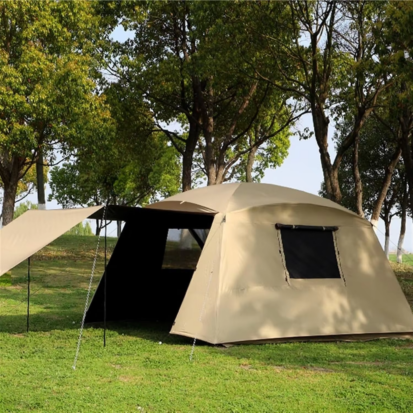 Large UV-Resistant Waterproof Pergola Tent – Oxford Fabric, Foldable, for Party & Camping