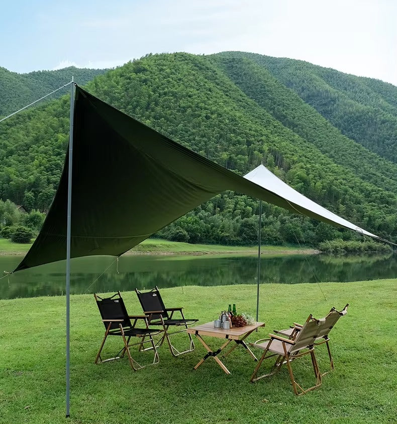 OEM Hot Sale Versatile Camping Canopy – Polyester, Aluminum Poles, Sunshade