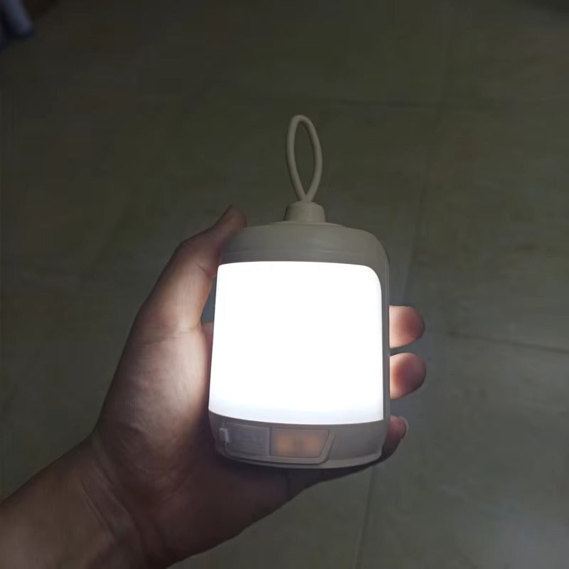 Outdoor Portable LED Light JWD-014 – Rechargeable Mini Lantern, Dual Colour, for Camping/Night Use