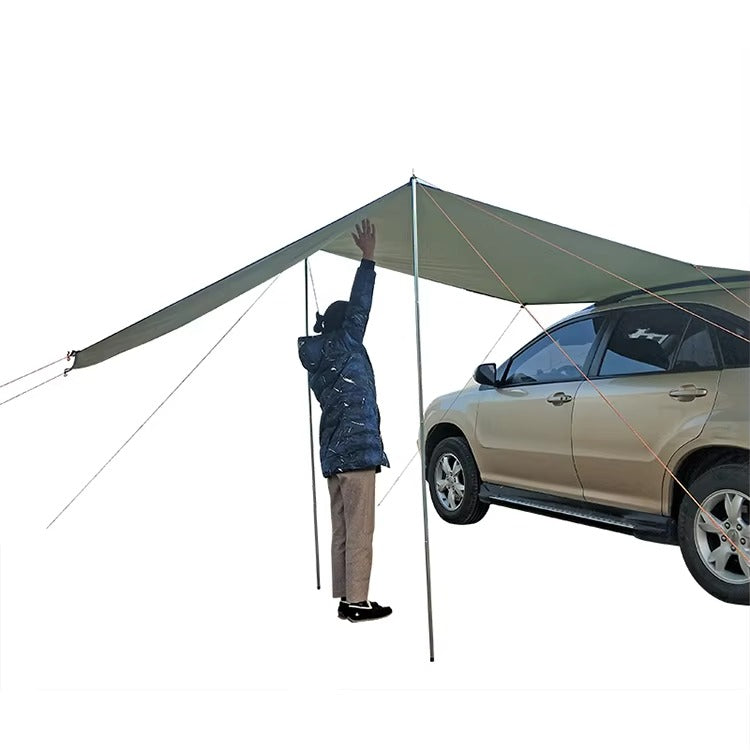 Car Rear Canopy Tent (Manufacture) – Outdoor Camping Use, With PVC, for Viewing