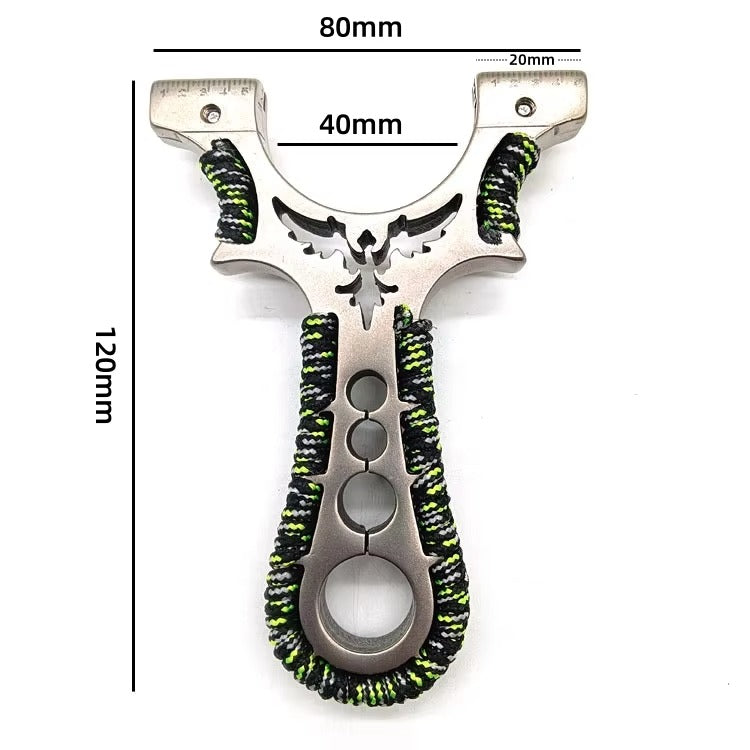 Outdoor Stainless Steel Slingshot JW-207 – Portable, High-Power, with Laser, for Adults
