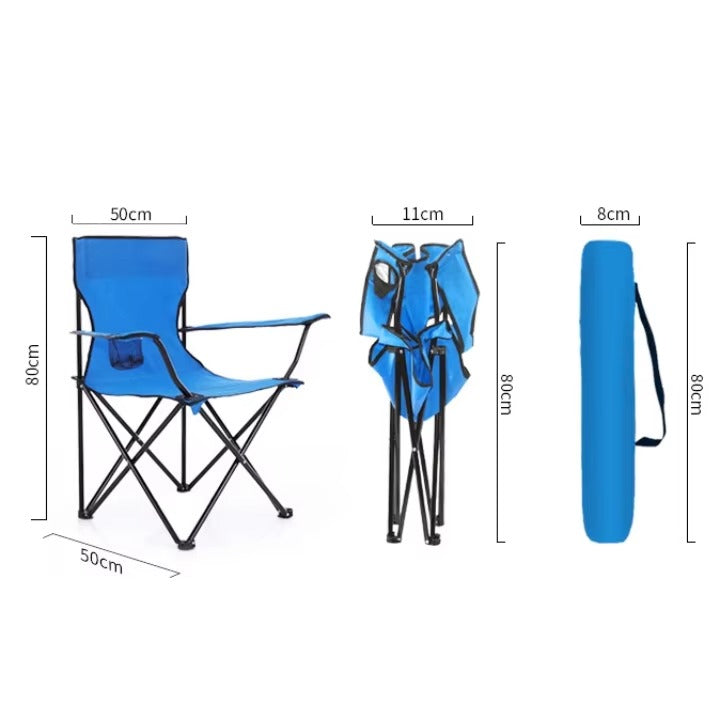 Outdoor Folding Chair JWW-020 – Custom, Heavy Duty, Portable, for Beach/Camping/Fishing