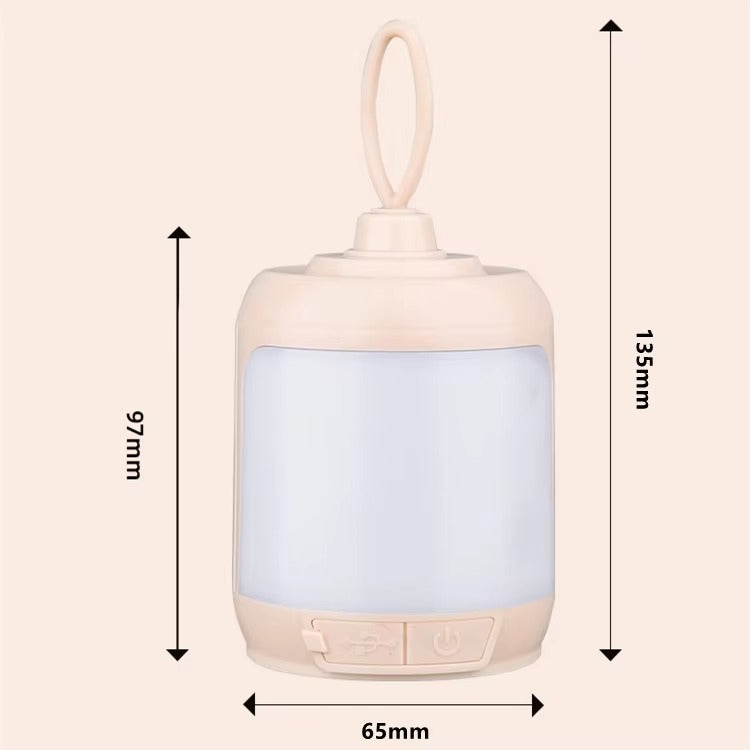 Outdoor Portable LED Light JWD-014 – Rechargeable Mini Lantern, Dual Colour, for Camping/Night Use