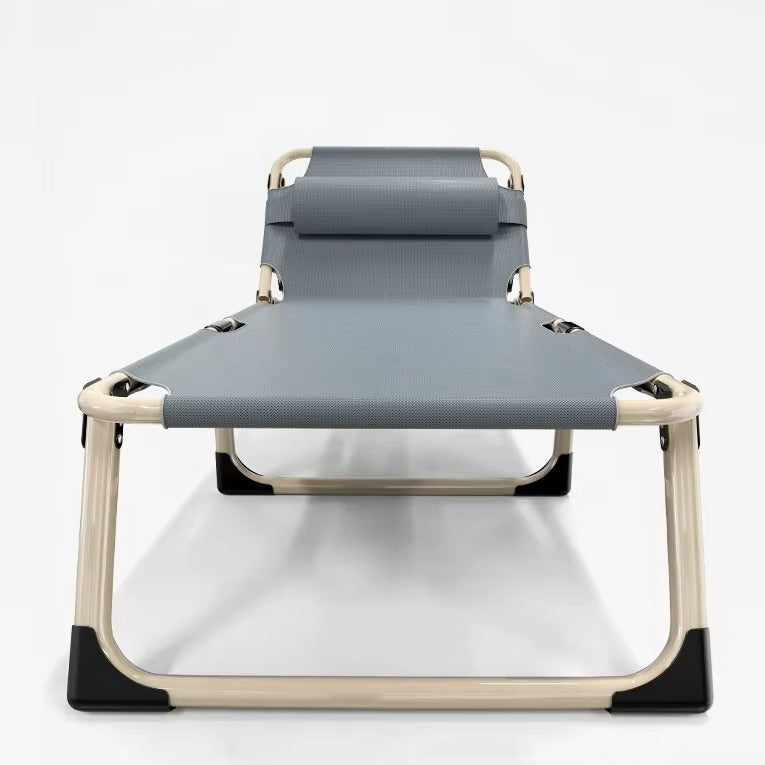 Outdoor Portable Folding Chair Bed JWW-032 – Adjustable, for Camping/Fishing/Lounging