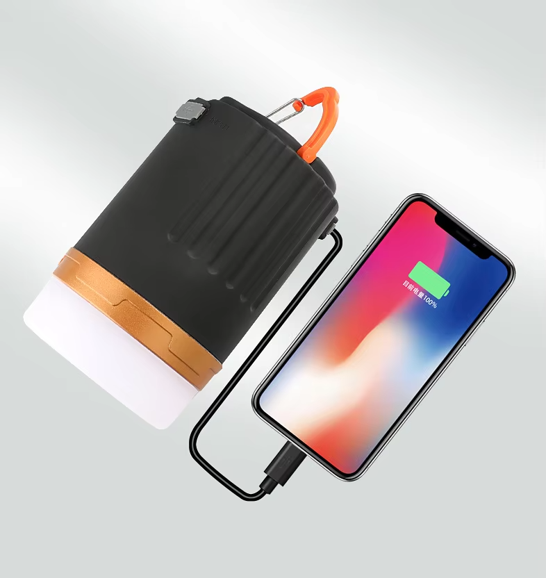 Portable LED Camping Light JWD-001 – Rechargeable, Magnetic, for Emergency/Outdoor Use