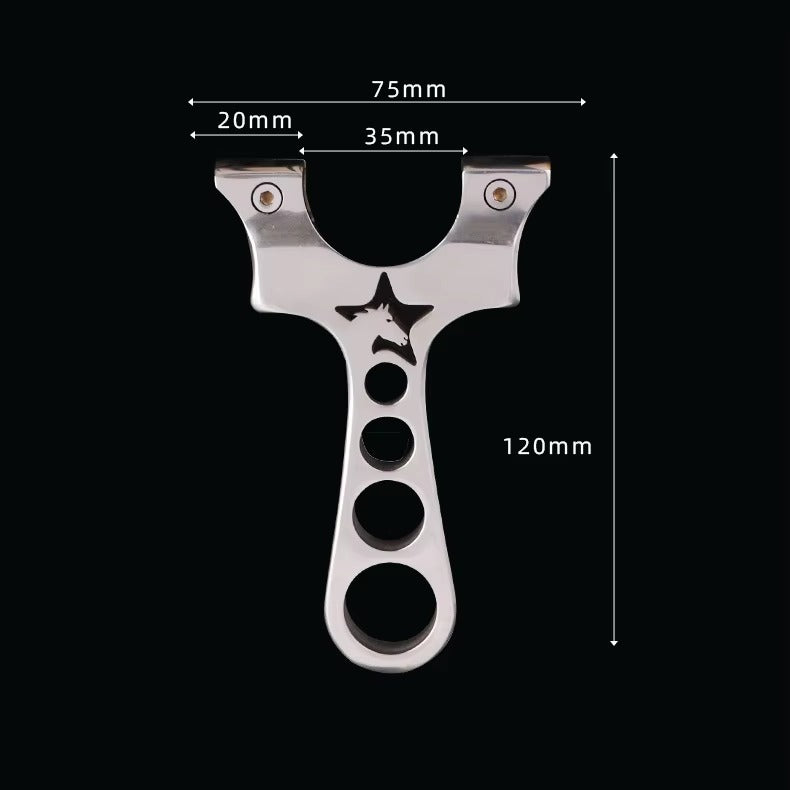 Outdoor Slingshot JW-112 – Powerful Metal/Stainless Steel, for Competitive/Hunting Use