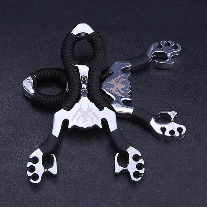 Metal Handle Slingshot JW-114 – Precise, Powerful, for Outdoor Hunting/Fishing.