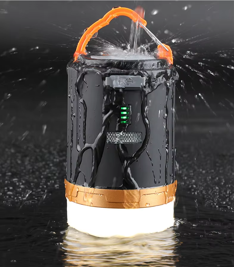 Portable LED Camping Light JWD-001 – Rechargeable, Magnetic, for Emergency/Outdoor Use
