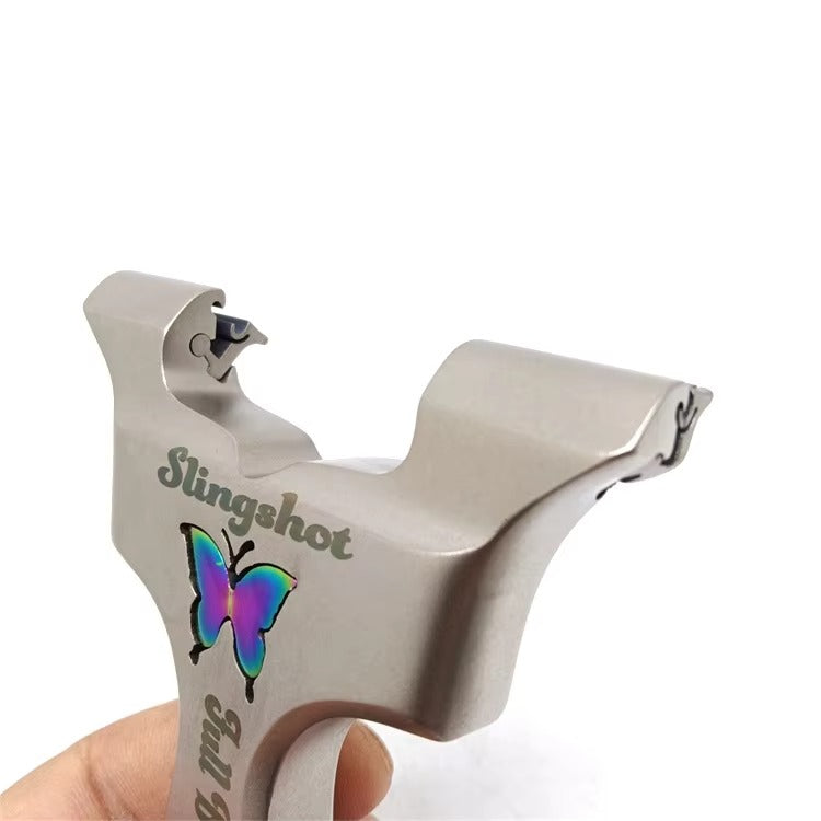 Professional Stainless Steel Hunting Slingshot JW-220 – Outdoor, Portable, Powerful, for Adults