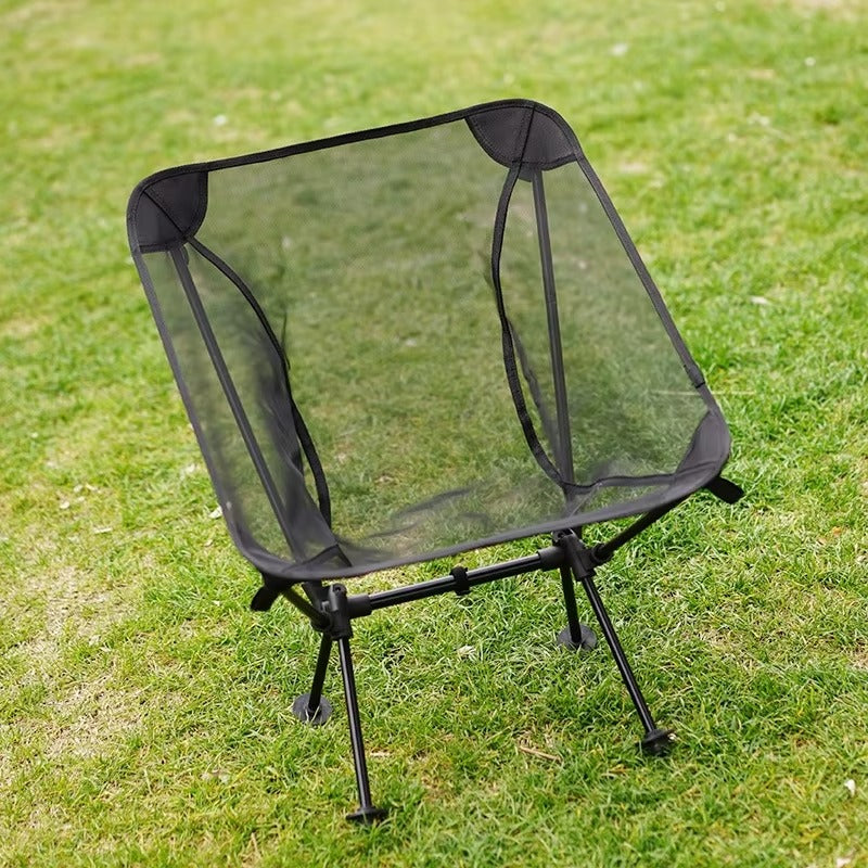 Outdoor Folding Chair JWW-034 – Ultra-light Aluminum Alloy, Breathable Fabric, for Travel/Fishing/Camping