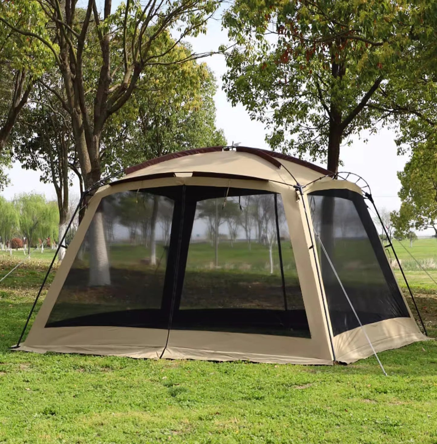 Large UV-Resistant Waterproof Pergola Tent – Oxford Fabric, Foldable, for Party & Camping