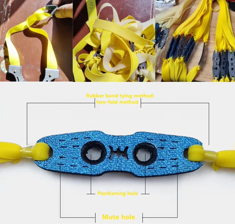 High-Elasticity Slingshot Rubber Bands JW-111 – Durable Latex Flat Bands, for Outdoor Hunting (Accessory)