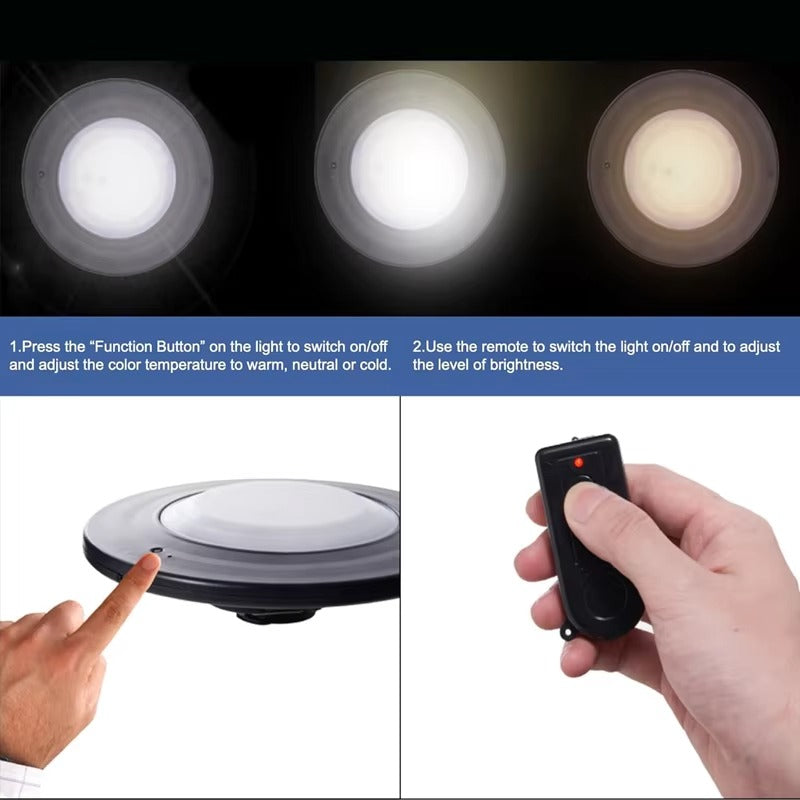 Outdoor Portable LED Light JWD-012 – High Brightness, for Garden/Camping/Patio/Umbrella