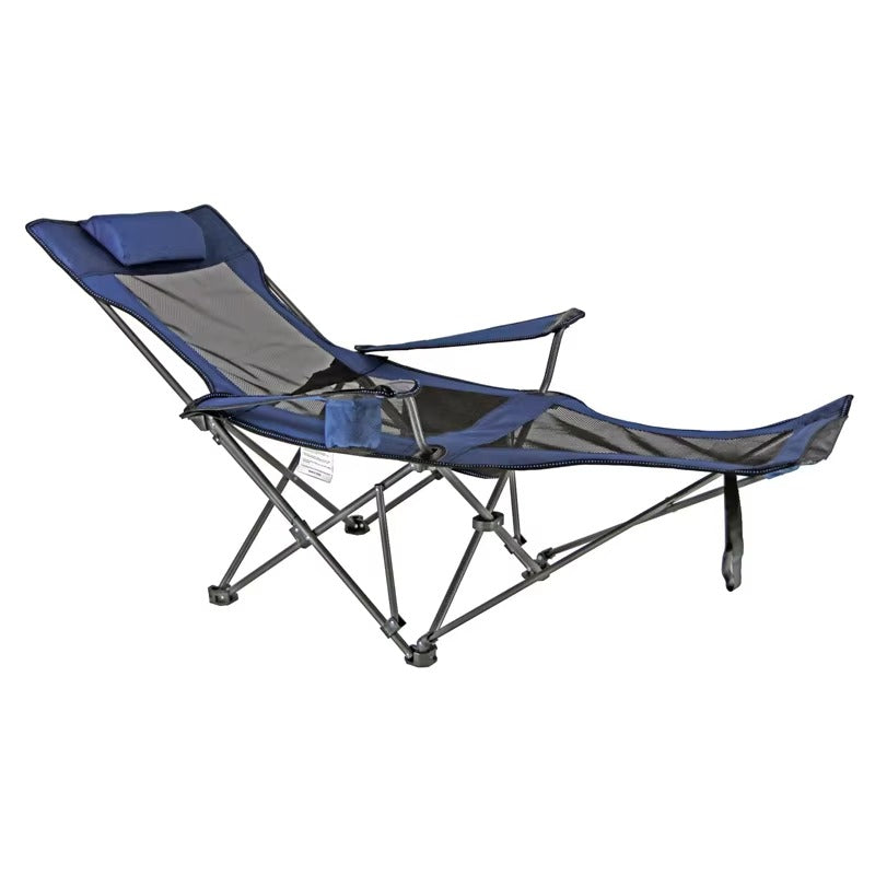 Portable Outdoor Chair JWW-019 – Metal, Foldable Sofa Bed Style, Adjustable, for Beach/Lawn/Camping