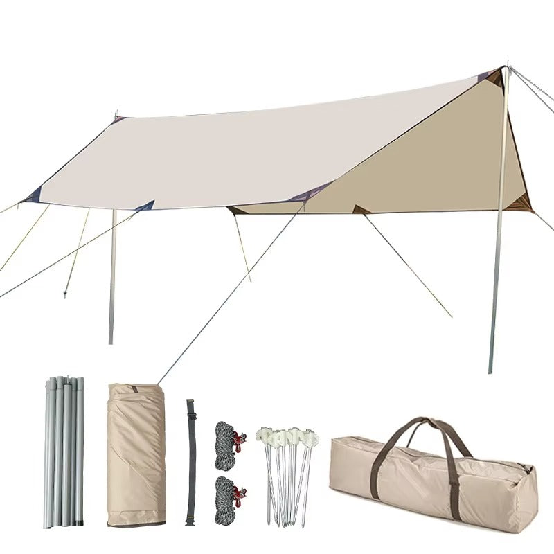 OEM Hot Sale Versatile Camping Canopy – Polyester, Aluminum Poles, Sunshade