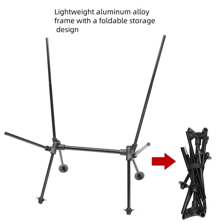 Outdoor Folding Chair JWW-034 – Ultra-light Aluminum Alloy, Breathable Fabric, for Travel/Fishing/Camping