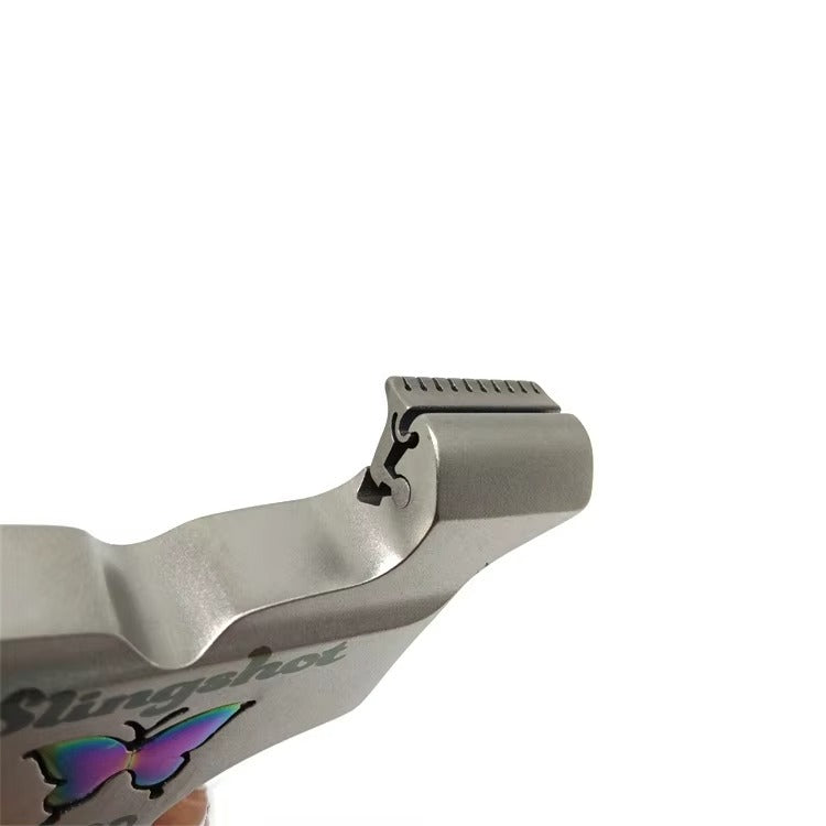 Professional Stainless Steel Hunting Slingshot JW-220 – Outdoor, Portable, Powerful, for Adults