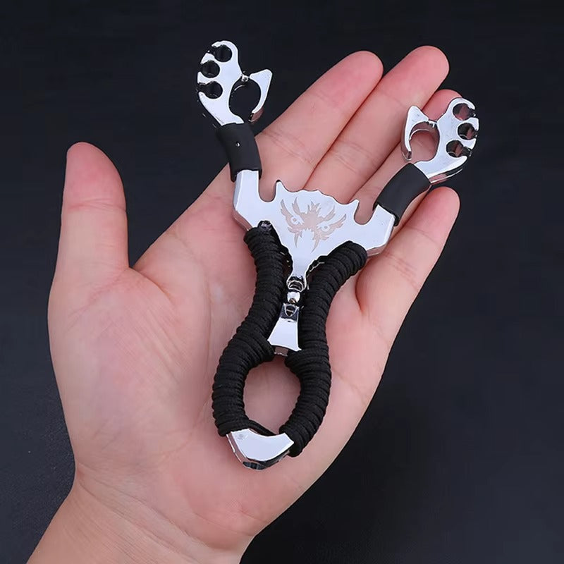 Metal Handle Slingshot JW-114 – Precise, Powerful, for Outdoor Hunting/Fishing.