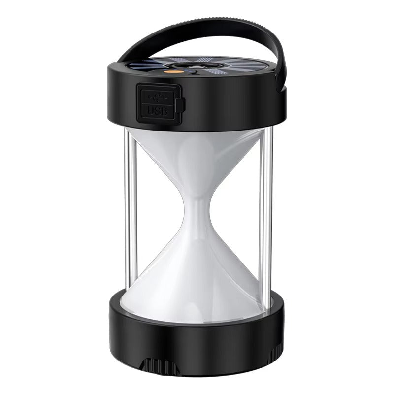 Outdoor Portable LED Camping Light JWD-009 – Type-C/Solar Rechargeable, Strong Emergency Light