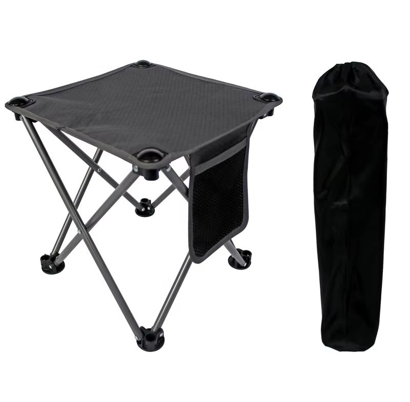 Outdoor Portable Mini Folding Chair JWW-018 – for Lawn/Camping/Beach/Fishing (Stool Style)